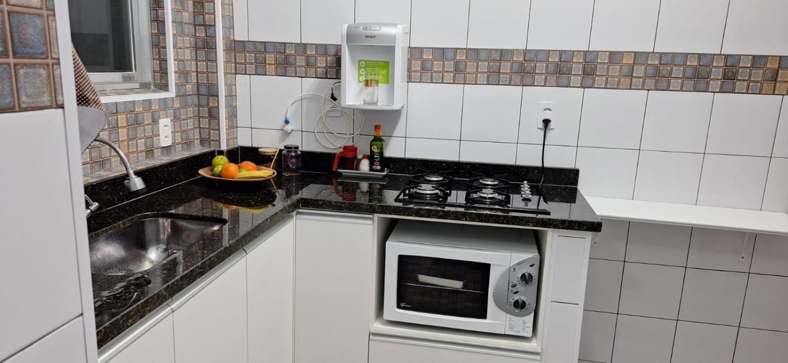 Apartamento Vista Mar Santos Bagian luar foto